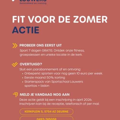 Fit voor de Zomer Actie